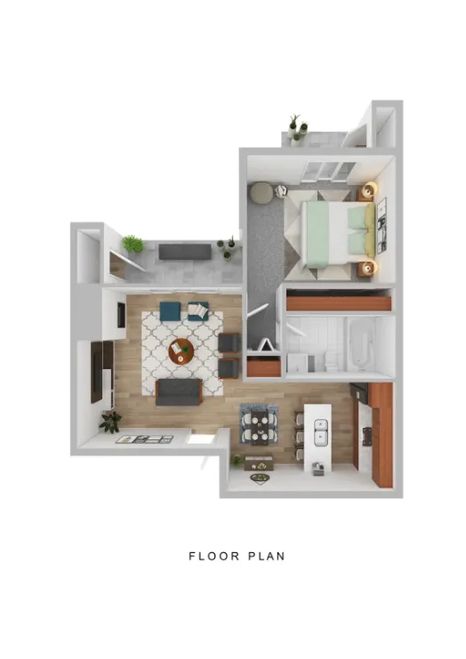 Villa Siena Carrollton Apartment Floor Plan 1