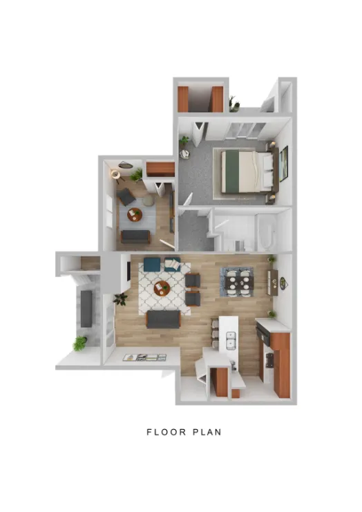 Villa Siena Carrollton Apartment Floor Plan 3