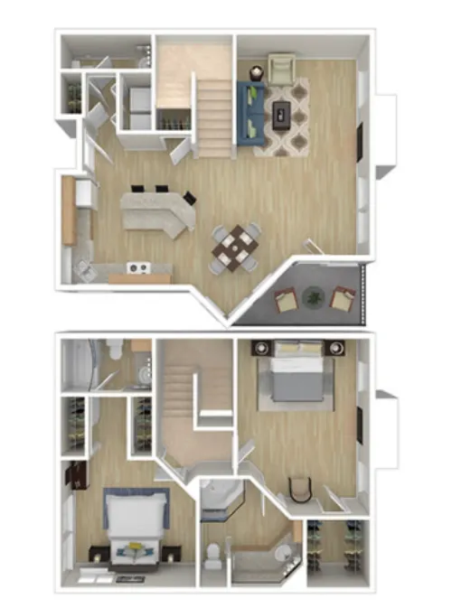 Villas At Parkside floor plan 2