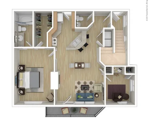 Villas At Parkside floor plan 2