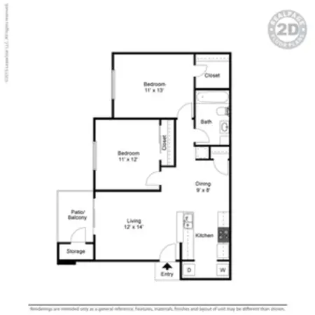 Villas of St Moritz San Antonio FloorPlan 2