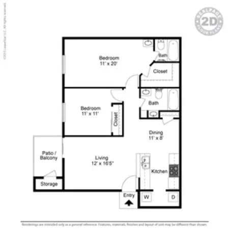 Villas of St Moritz San Antonio FloorPlan 3