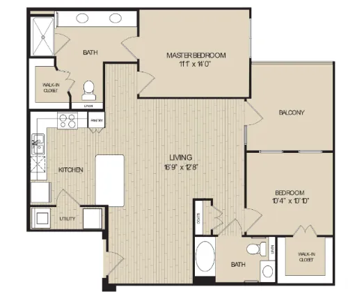 Watermere at Frisco floor plan 1