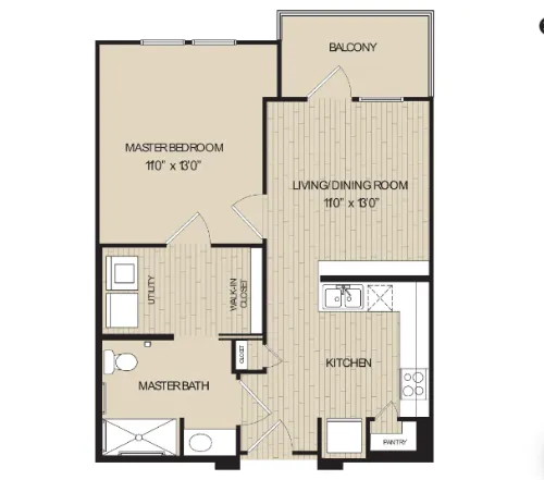 Watermere at Frisco floor plan 1