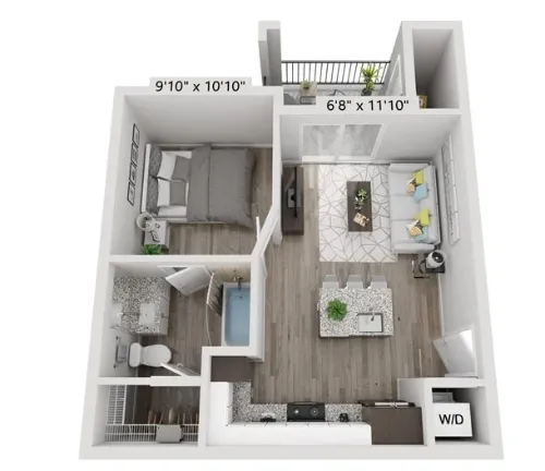 Wells Park floorplan 1