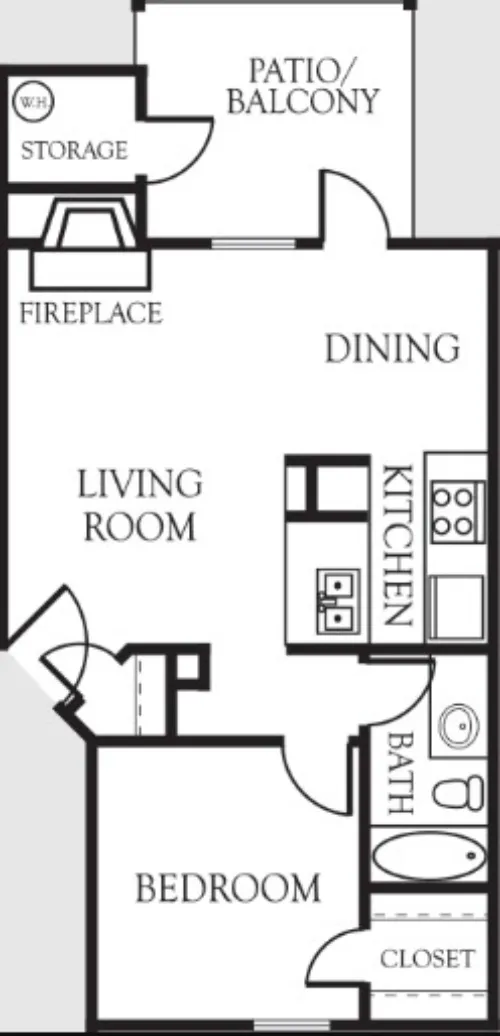 Westfield Apartments floorplan 2