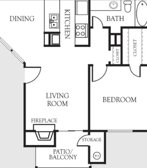 Westfield Apartments floorplan 3