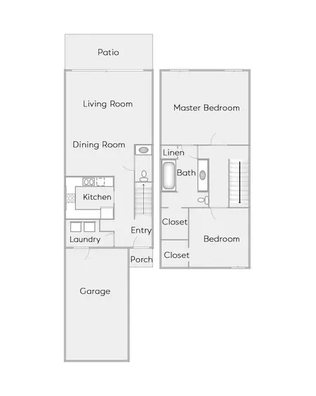 Wexford Townhomes Duncanville FloorPlan 02