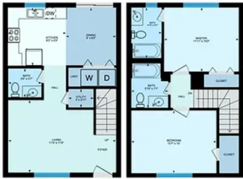 Windmill Townhomes floor plan 1