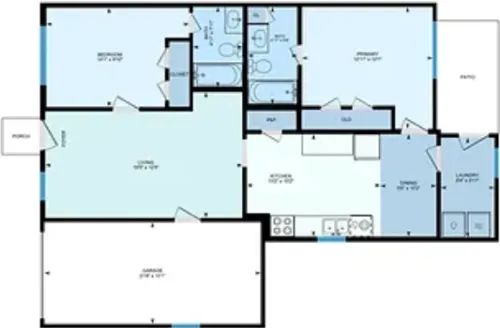 Windmill Townhomes floor plan 11