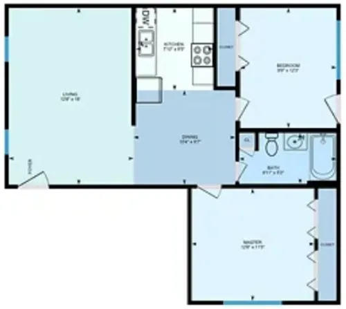 Windmill Townhomes floor plan 12