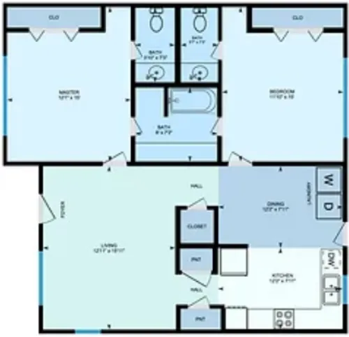 Windmill Townhomes floor plan 13