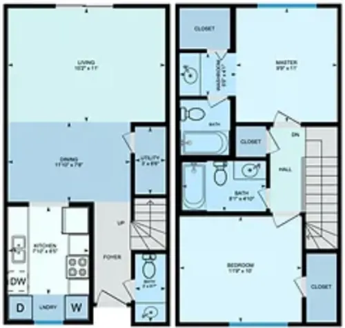 Windmill Townhomes floor plan 5