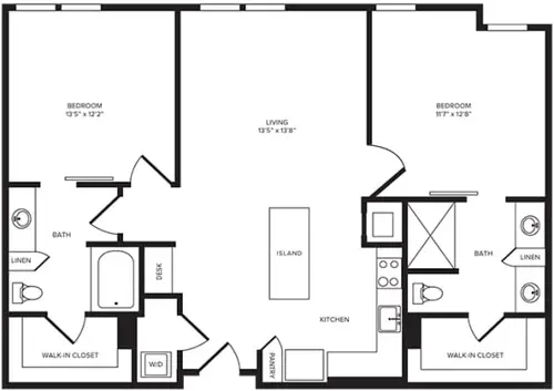 Windsor Turtle Creek FloorPlan 016