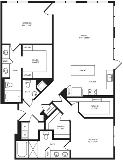 Windsor Turtle Creek FloorPlan 017