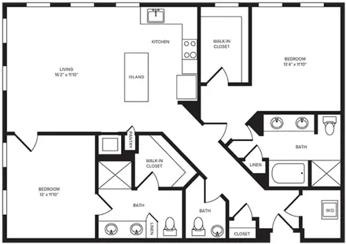 Windsor Turtle Creek FloorPlan 018