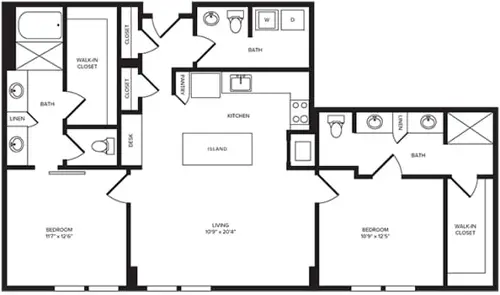 Windsor Turtle Creek FloorPlan 021