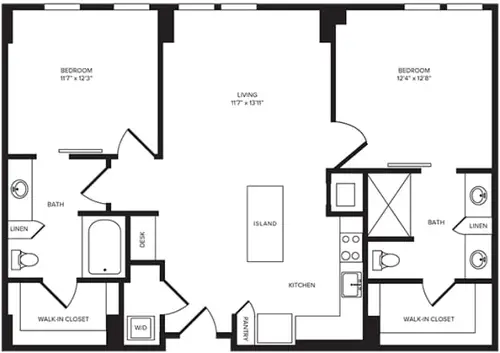 Windsor Turtle Creek FloorPlan 022