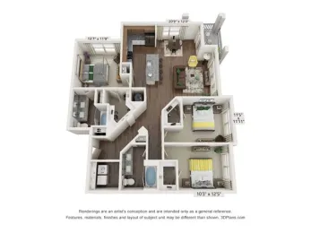 Woodlands at the Preserve Floorplan 7