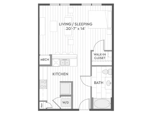 AMLI Branch Park floor plan 2