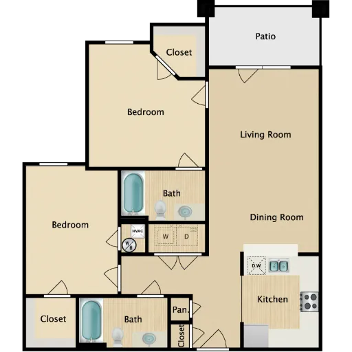 Abbington Meadows Howe Floorplan 2