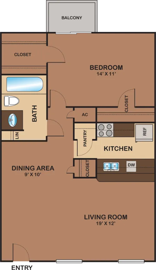 Acacia Cliffs floorplan 1