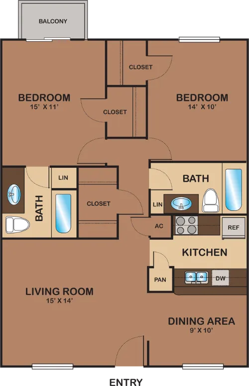 Acacia Cliffs floorplan 3