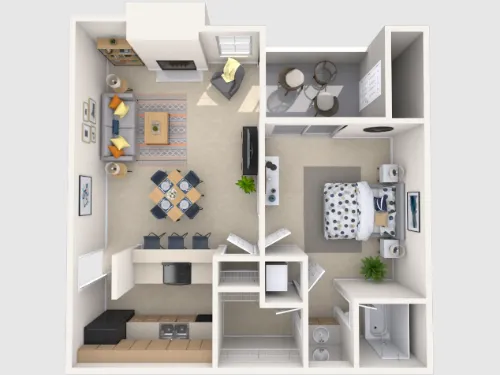 Arboretum Oaks floor plan 1