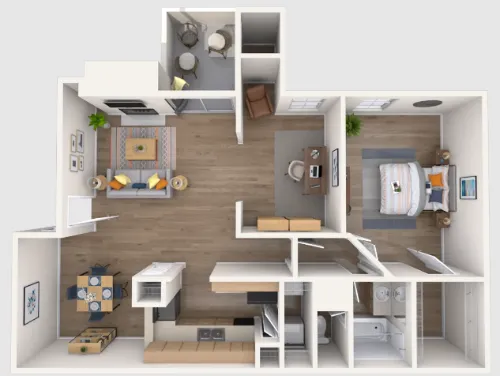 Arboretum Oaks floor plan 2