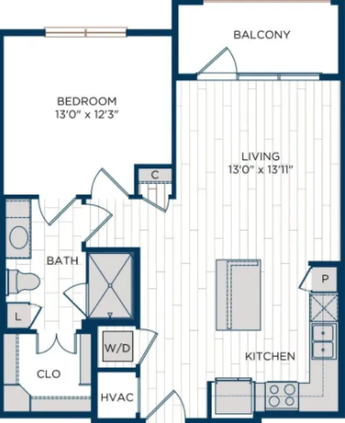 Aura Thirty2 floor plan 14