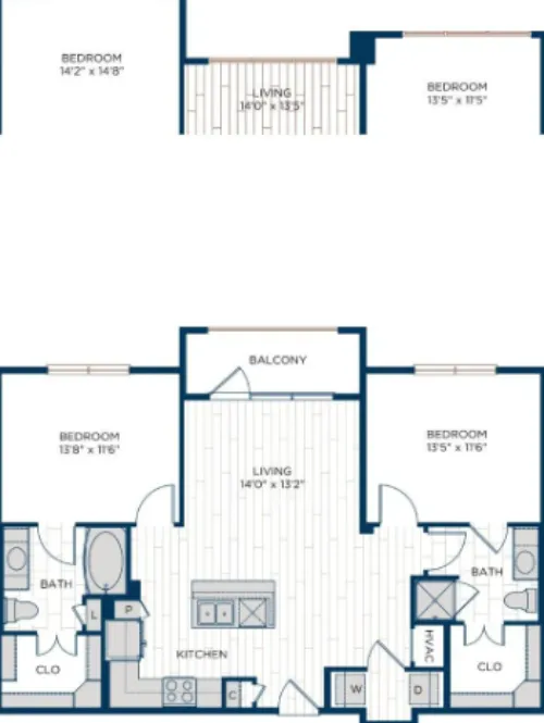 Aura Thirty2 floor plan 4