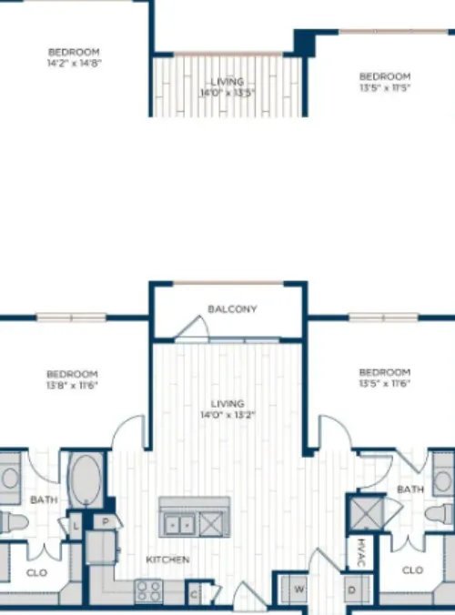 Aura Thirty2 floor plan 6