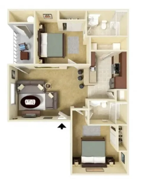 Belara floor plan 1