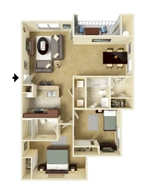 Belara floor plan 3