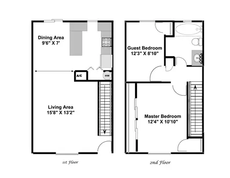 Brenham Park Apartments FloorPlan 1