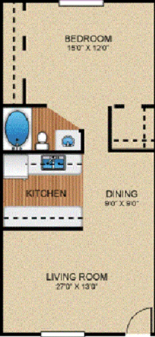 Bridge at Terracina floor plan 1