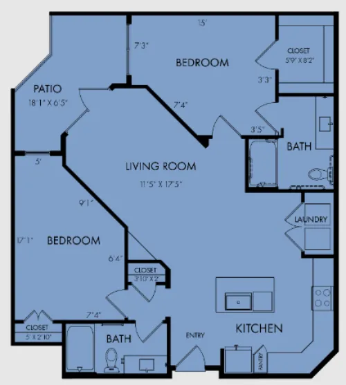 Bridge at Windsor Park floor plan 1