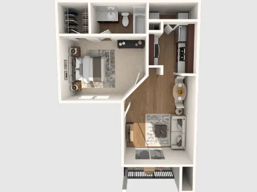 Canyon Creek floor plan 1