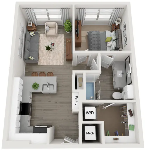 Citizen House MLK floorplan 2