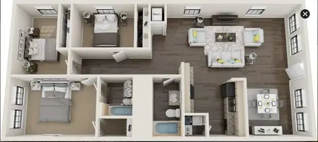 Clearleaf Crossing FloorPlan 1