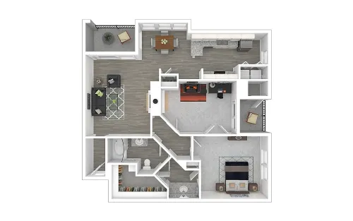 Cortland River Place floorplan 3