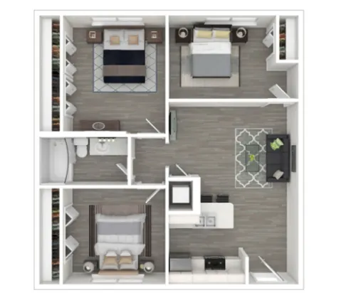 Duet on 39th Floor plan 4