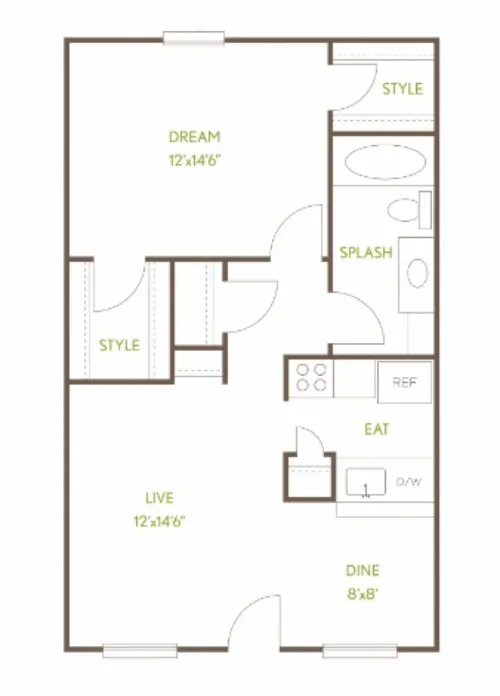 Duval Villa floor plan 2