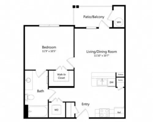 East Vue Ranch floor plan 1