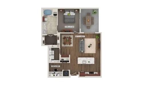 Echo floorplan 16