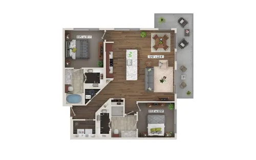 Echo floorplan 20