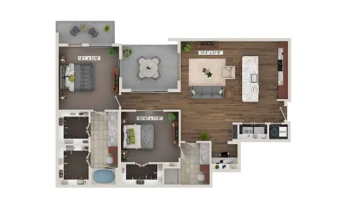 Echo floorplan 22