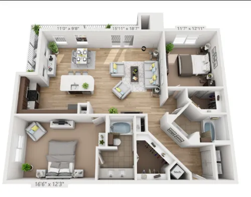 Elan East floorplan 11