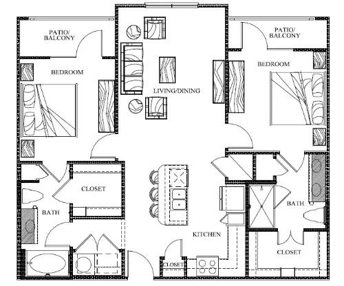 Eleven By Windsor floorplan 11