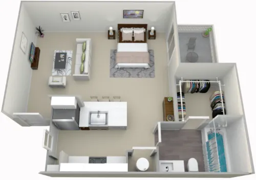 Evolve @ Arboretum floor plan 1